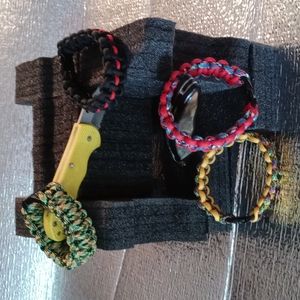 Paracord bracelets. Hand made.